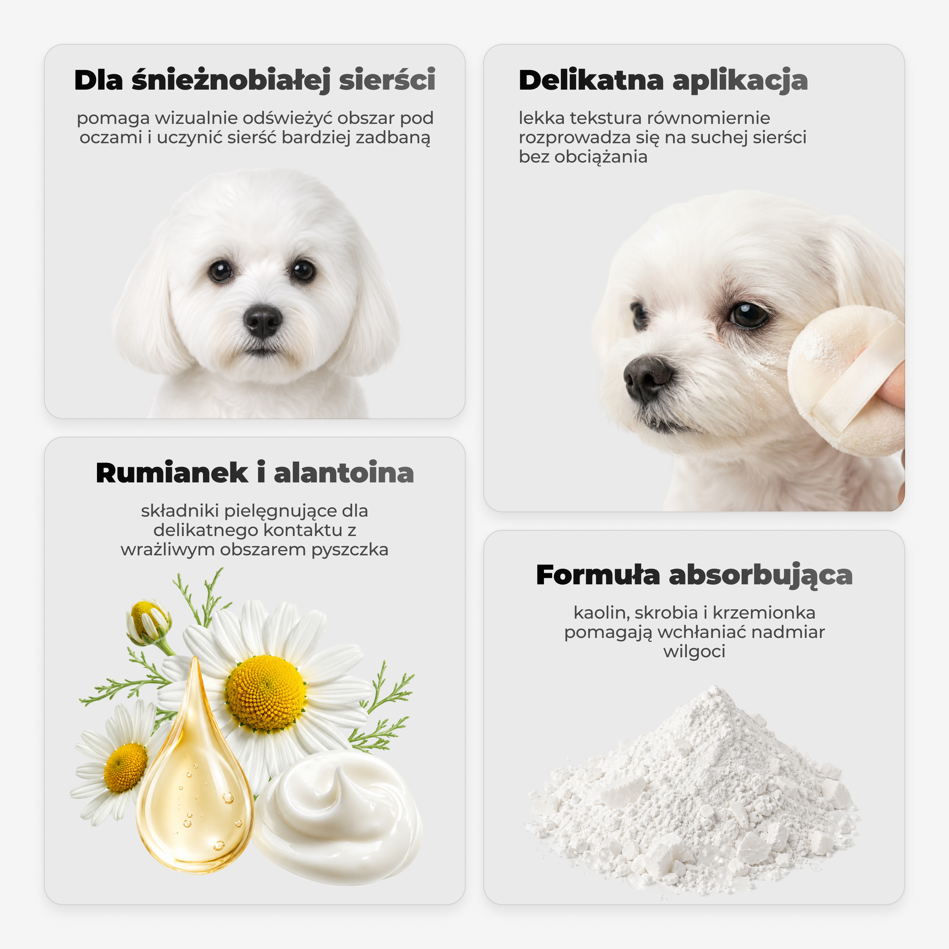 Puder do pielęgnacji okolic oczu psa, 20 g